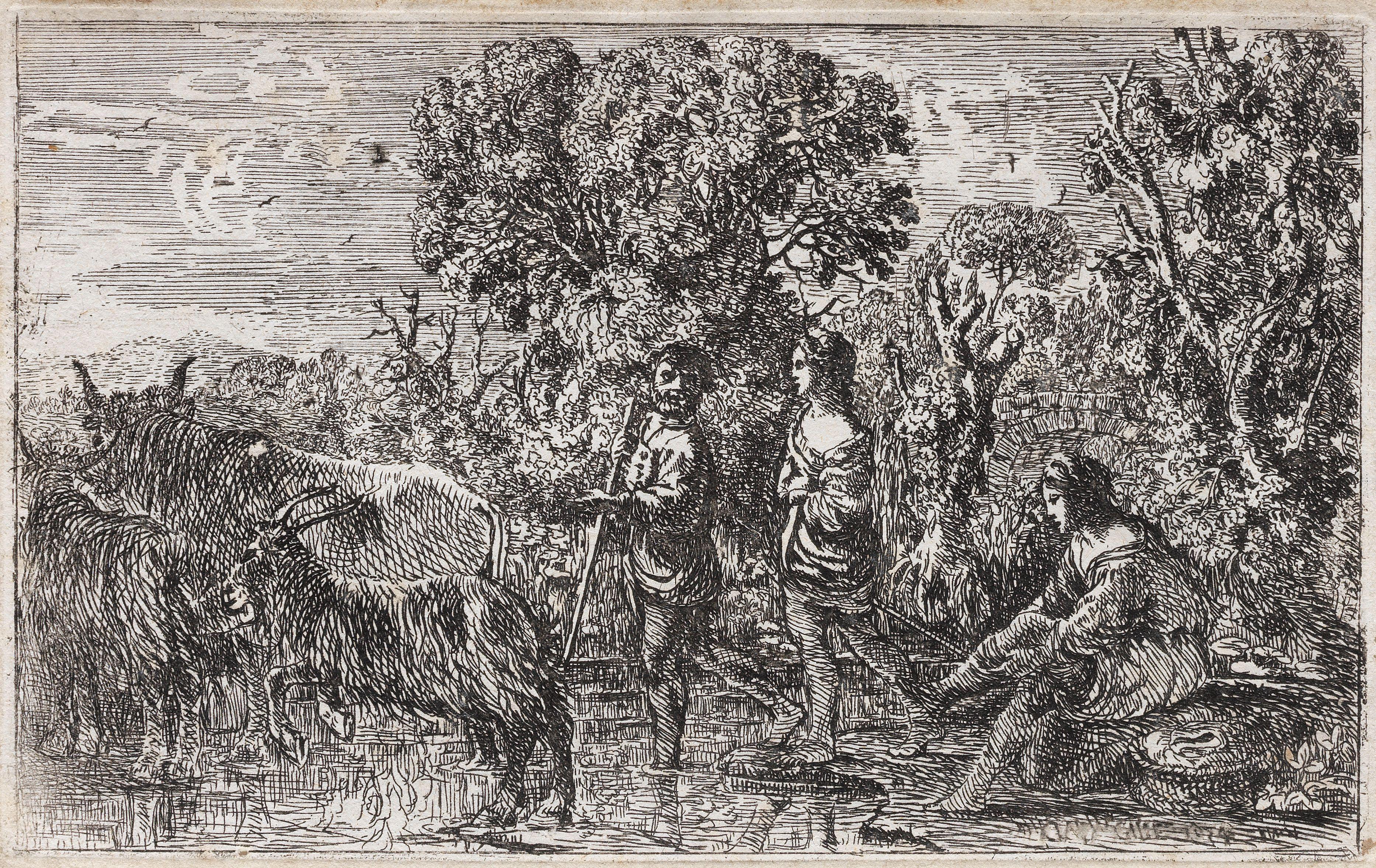 Claude Gellée - A Collection Of Eleven Etchings 11