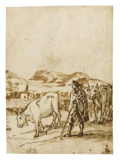 Claude Gellée - A Pastoral Landscape