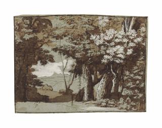Claude Gellée - A Wooded Landscape