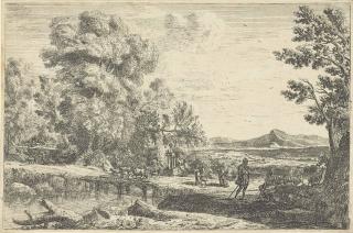 Claude Gellée - Le Pont Du Bois