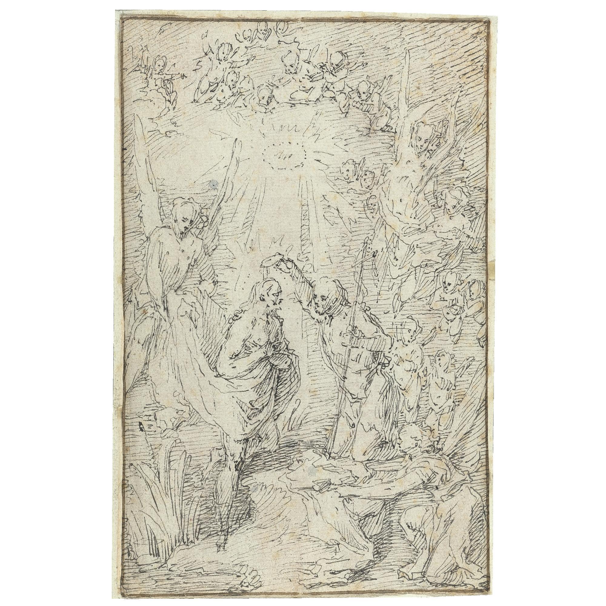 Claude Gillot - The Baptism Of Christ