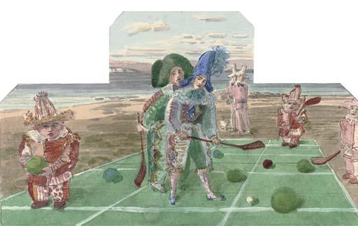 Claude Harrison - Sporting Harlequins; And 4 Further Works By The Same Hand