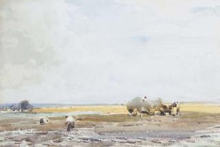 Claude Hayes, R.I. - The Hay Gatherers