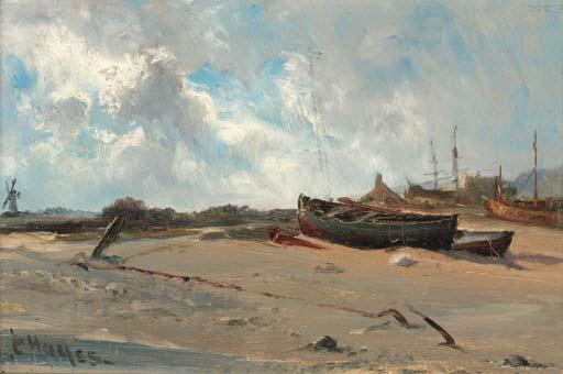 Claude Hayes - Dutch fishing boats