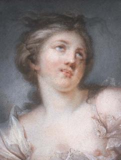 Claude Hoin - Portrait de Madame Dugazon, en buste, dans le rôle de Nina