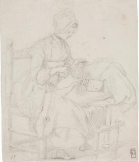 Claude Joseph Vernet - 3 Bll.: Figürliche Darstellungen.