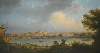 Claude-Joseph Vernet - A View Of Avignon, From The Right Bank Of The Rhône Near Villeneuve