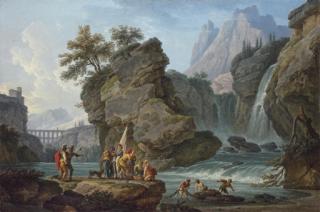 Claude-Joseph Vernet - La Cascade
