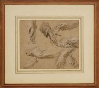 Claude Joseph Vernet - Study of Hands