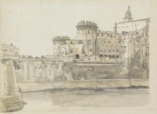 Claude-Joseph Vernet - The Castel Nuovo, Naples