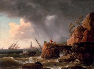 Claude-Joseph Vernet - The tempest