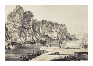 Claude-Joseph Vernet - View of Capo Miseno between Cuma and Pozzuoli