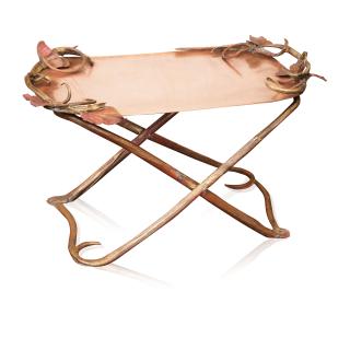 Claude Lalanne - Table À Plateau Amovible, Vers 1980