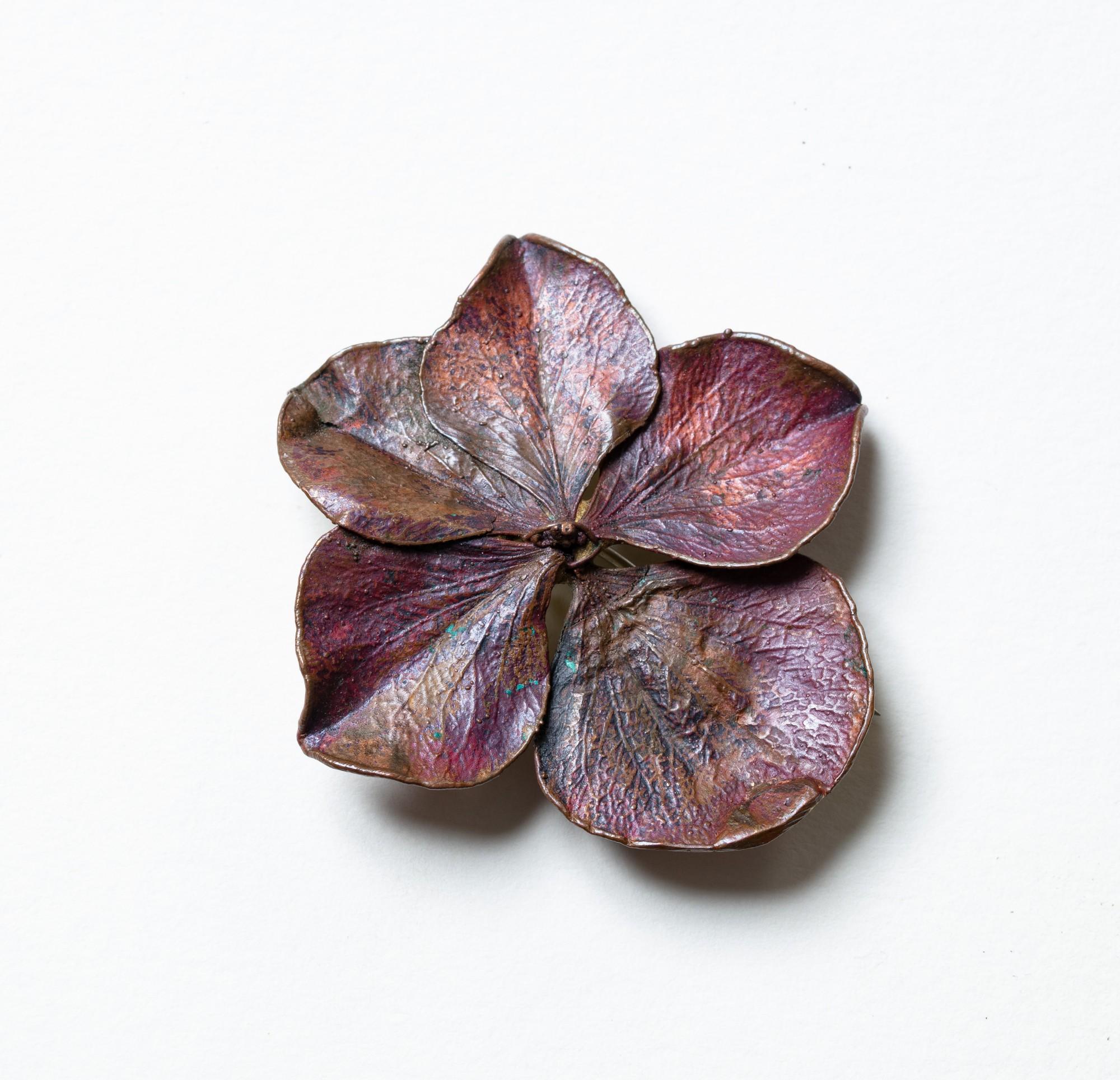 Claude Lalanne - Unique Hydrangea brooch, circa 1980