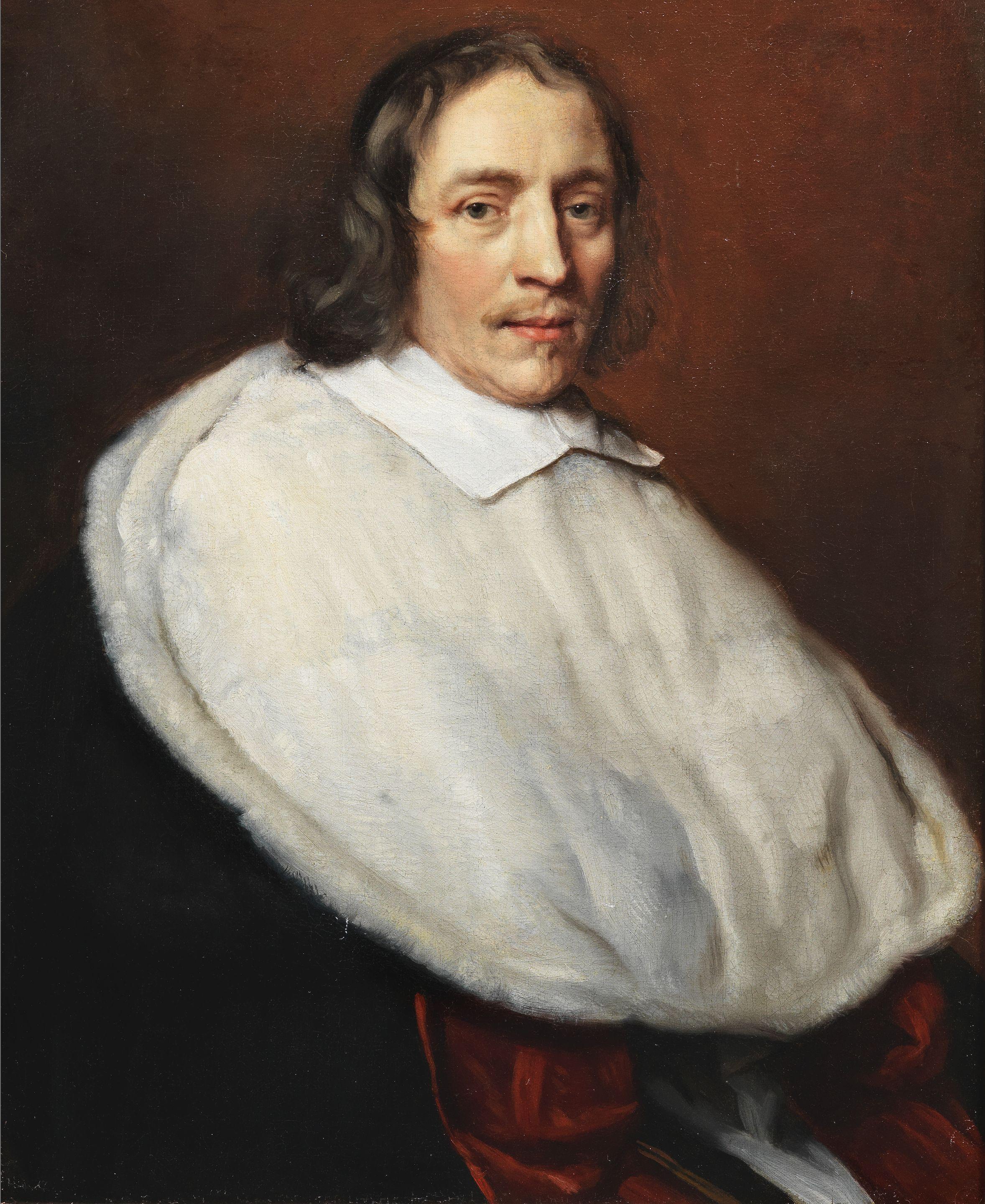 Claude Lefebvre - Portrait of Jean François Paul de Gondi, Cardinal de Retz, Archbishop of Paris, half-length