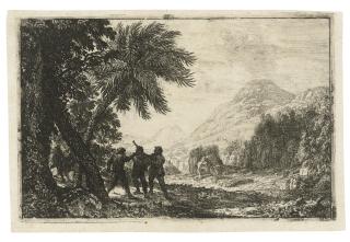 Claude Lorrain - Scene de brigands