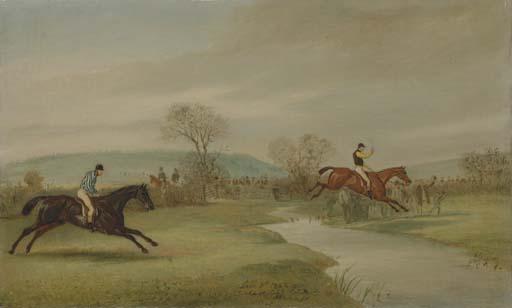 Claude Lorraine Ferneley - Cheltenham Annual Grand Steeplechase, 1862