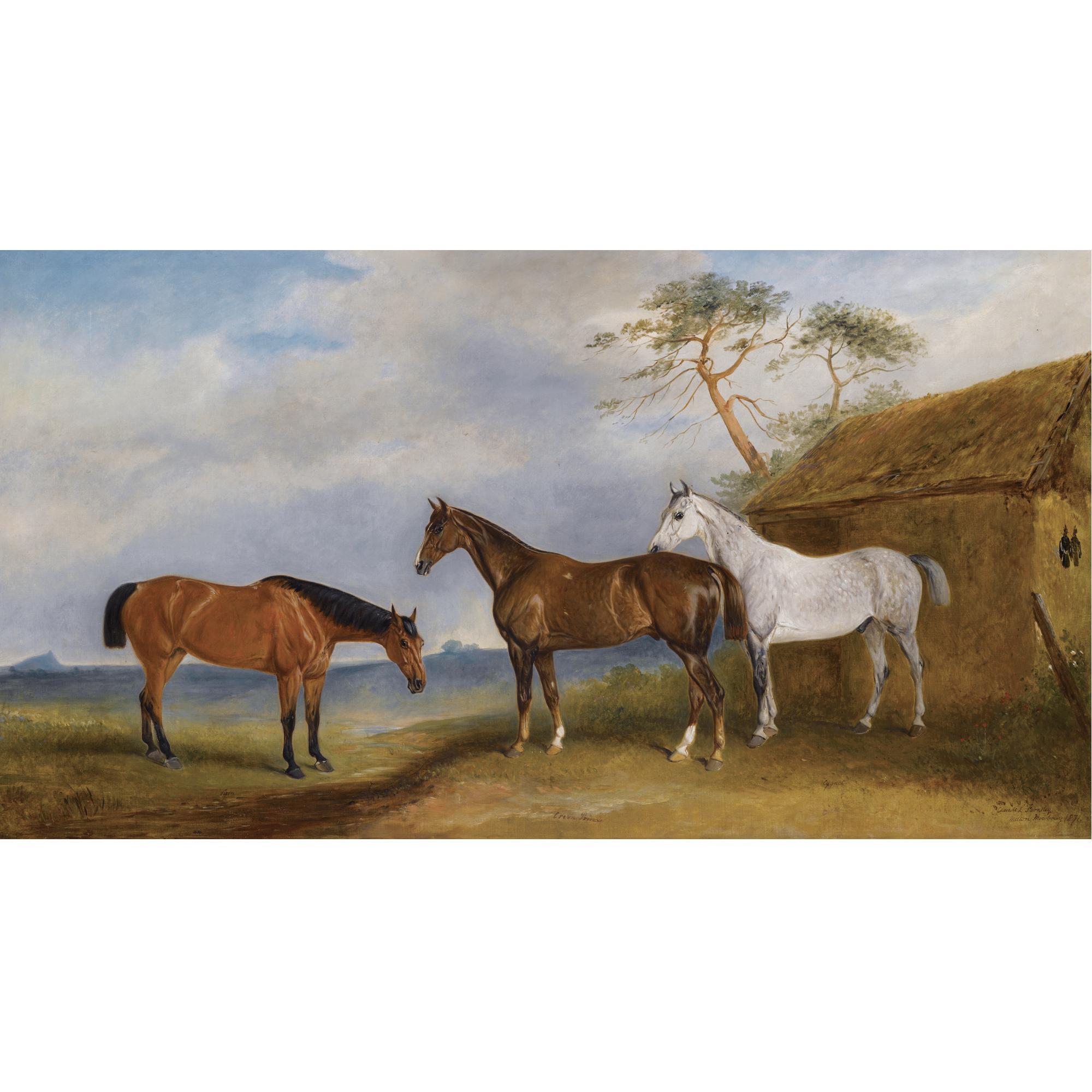 Claude Lorraine Ferneley - Vixen, Crown Prince And Cygnet