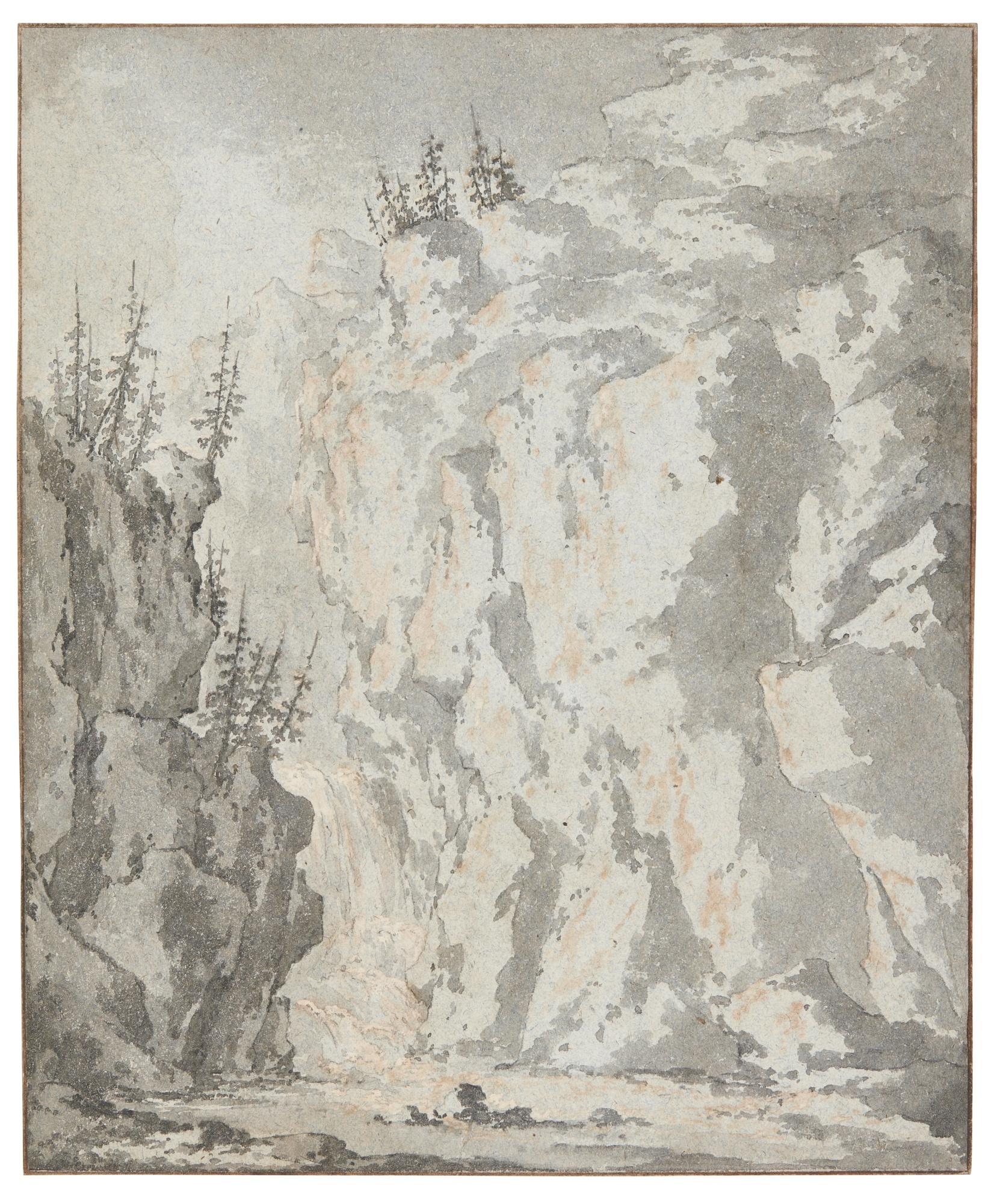 Claude-Louis Châtelet - A Cascade Between Cliffs
