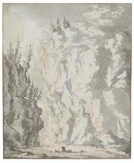 Claude-Louis Châtelet - A Cascade Between Cliffs