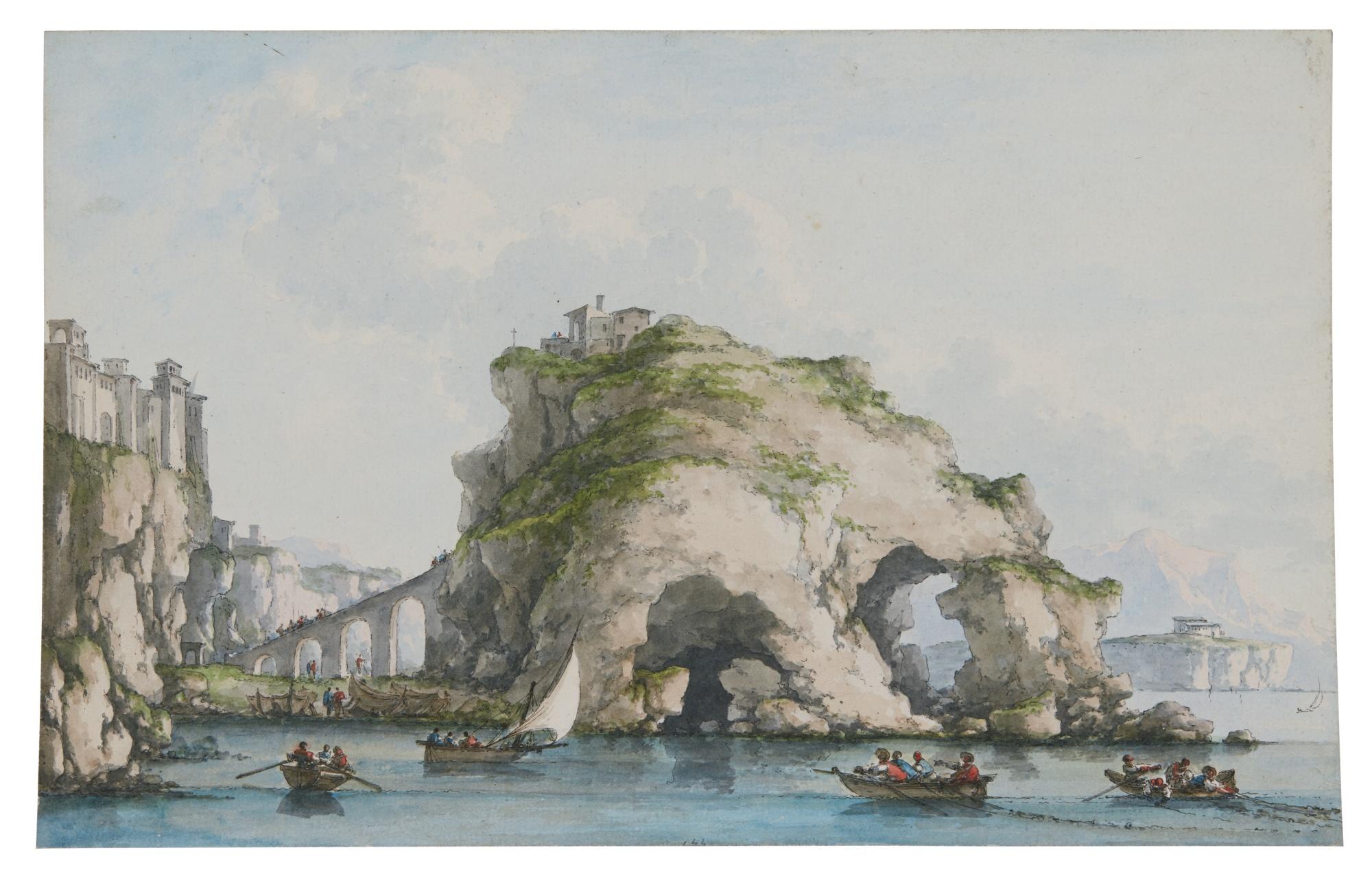 Claude-Louis Châtelet - The Hermitage Of Tropea, Calabria