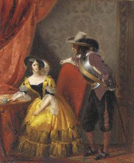 Claude-Marie Dubufe - Duc et Duchesse de Dino