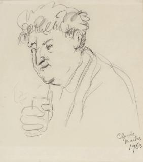 Claude Marks - Portrait of Brendan Behan