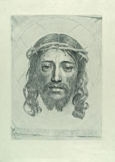 Claude Mellan - Das Schweißtuch der heiligen Veronika