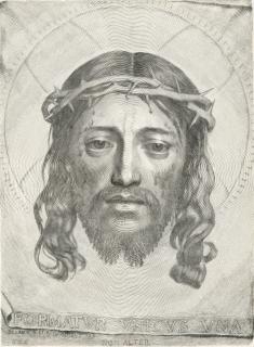 Claude Mellan - La Sainte Face – Das Schweißtuch der hl. Veronika