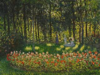 Claude Monet - Au jardin, la famille de l’artiste