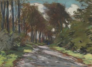 Claude Monet - Chemin Creux, Effet De Lumière