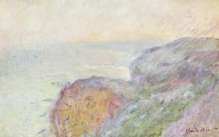 Claude Monet - Falaise près de Dieppe