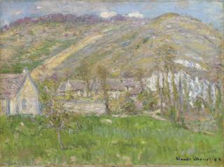 Claude Monet - Hameau de falaise près Giverny