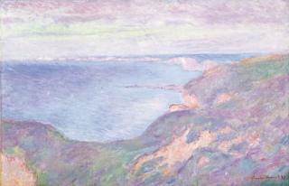 Claude Monet - La falaise près de Dieppe