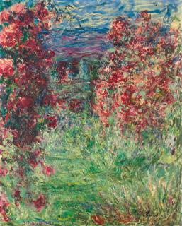 Claude Monet - La maison dans les roses