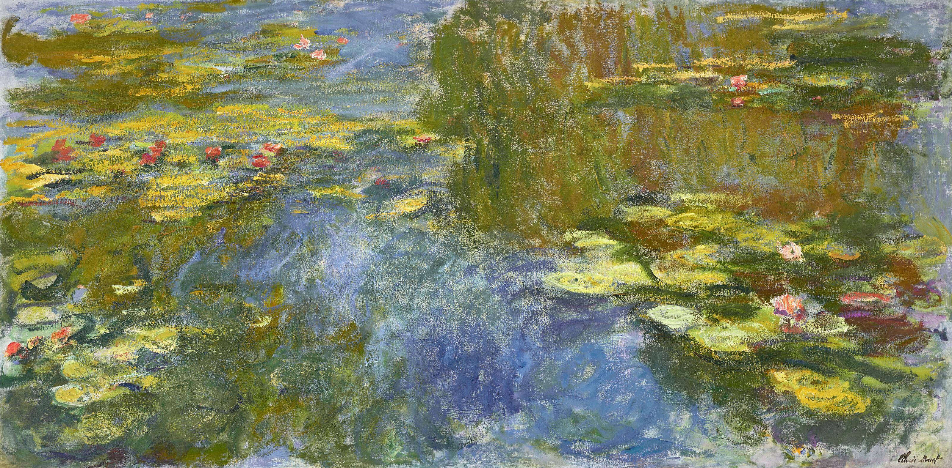 Claude Monet - Le bassin aux nymphéas