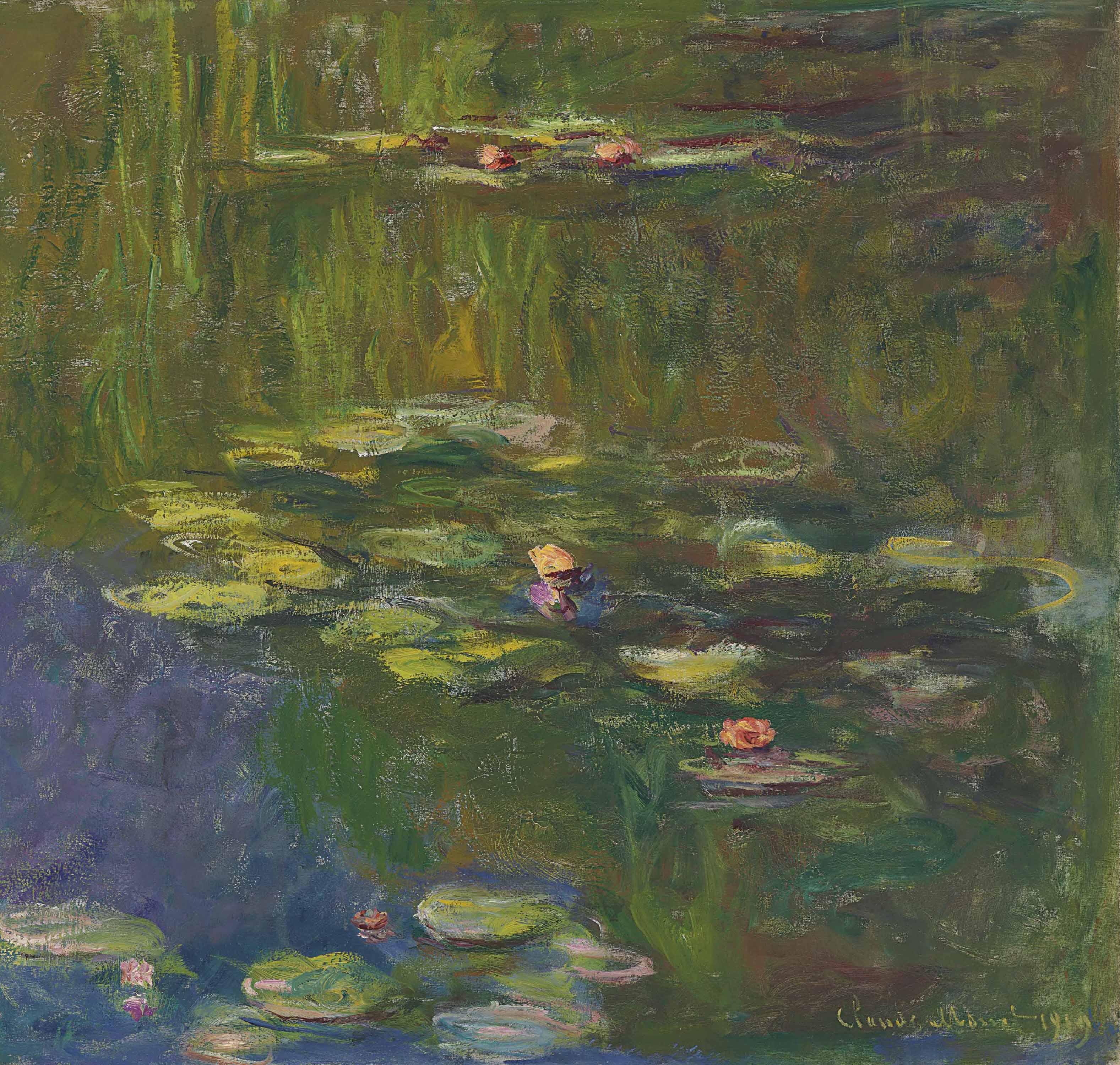 Claude Monet - Le bassin aux nymphéas