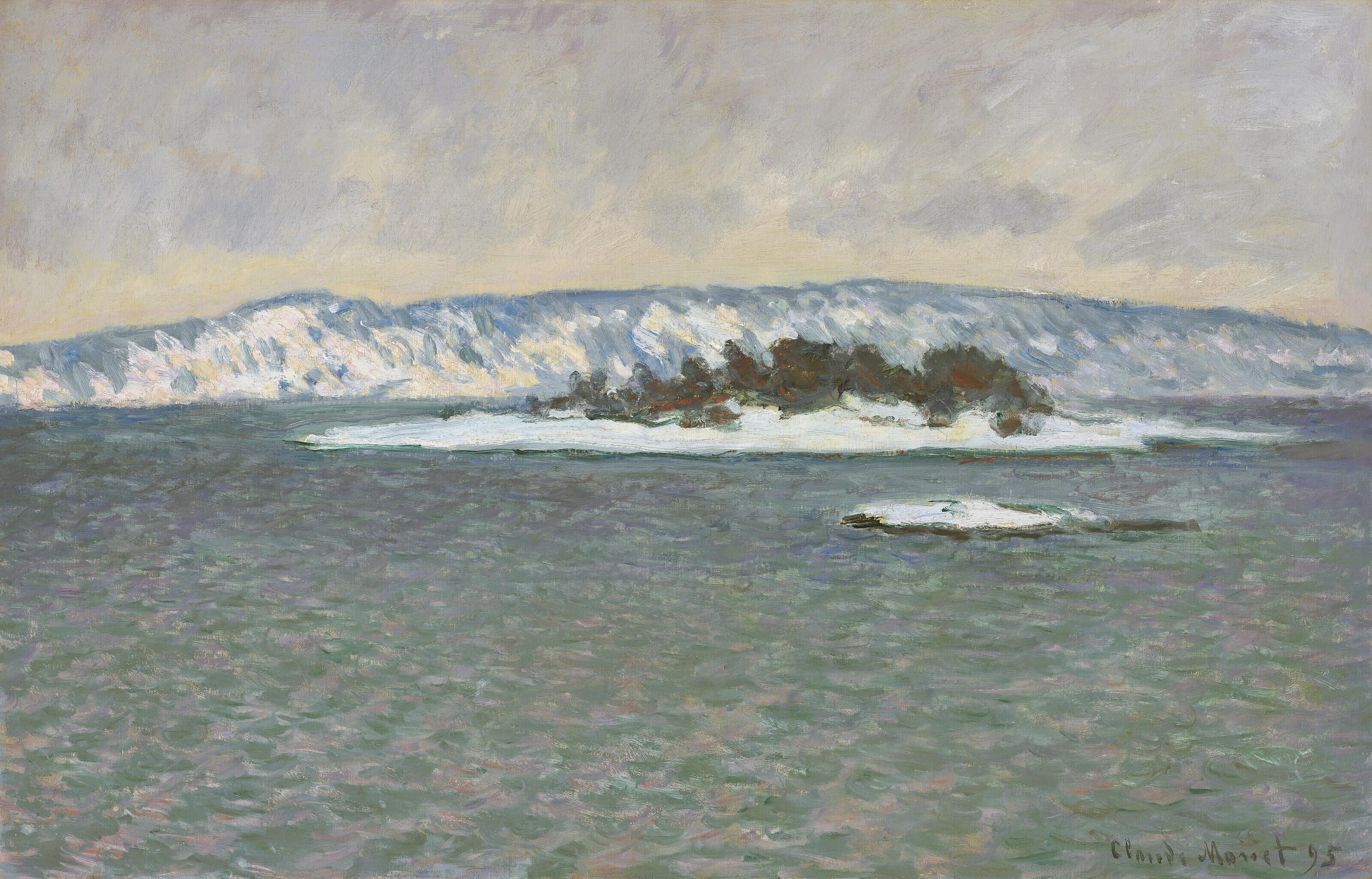 Claude Monet - Le Fjord de Christiania (Oslo)