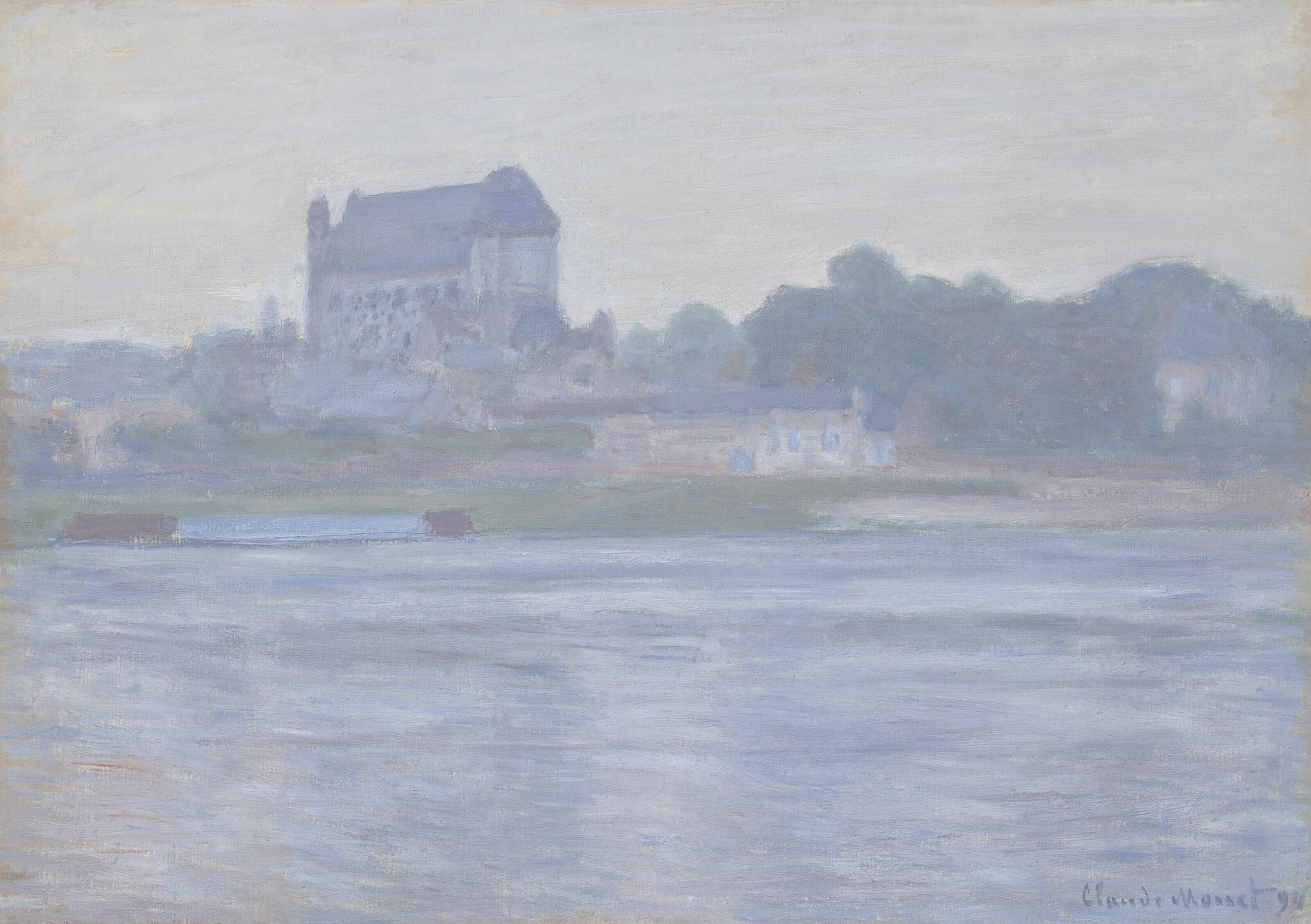 Claude Monet - L\'église de Vernon