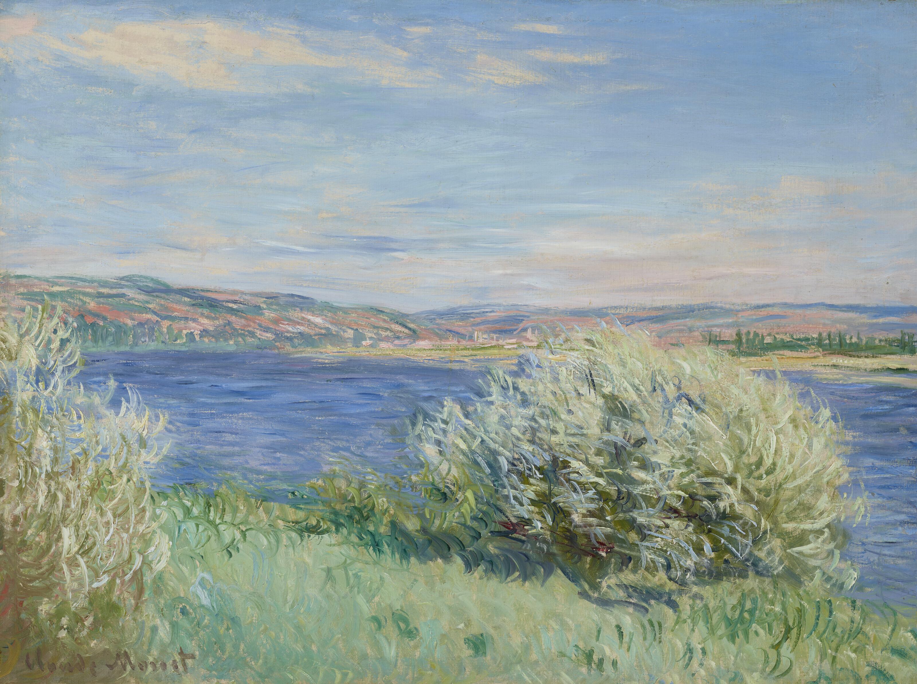 Claude Monet - Les bords de la Seine près de Vétheuil