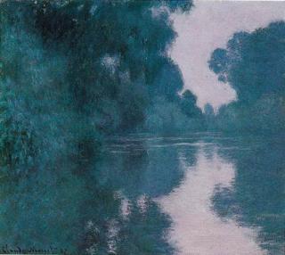 Claude Monet - Matinée Sur La Seine, Près De Giverny