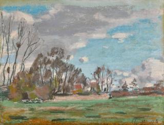 Claude Monet - Paysage, environs du Havre