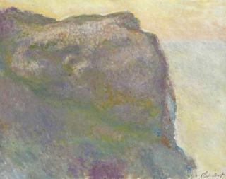Claude Monet - Sur la falaise, au Petit Ailly