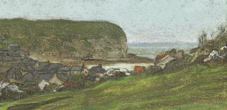 Claude Monet - Yport Et Falaise D’Aval 