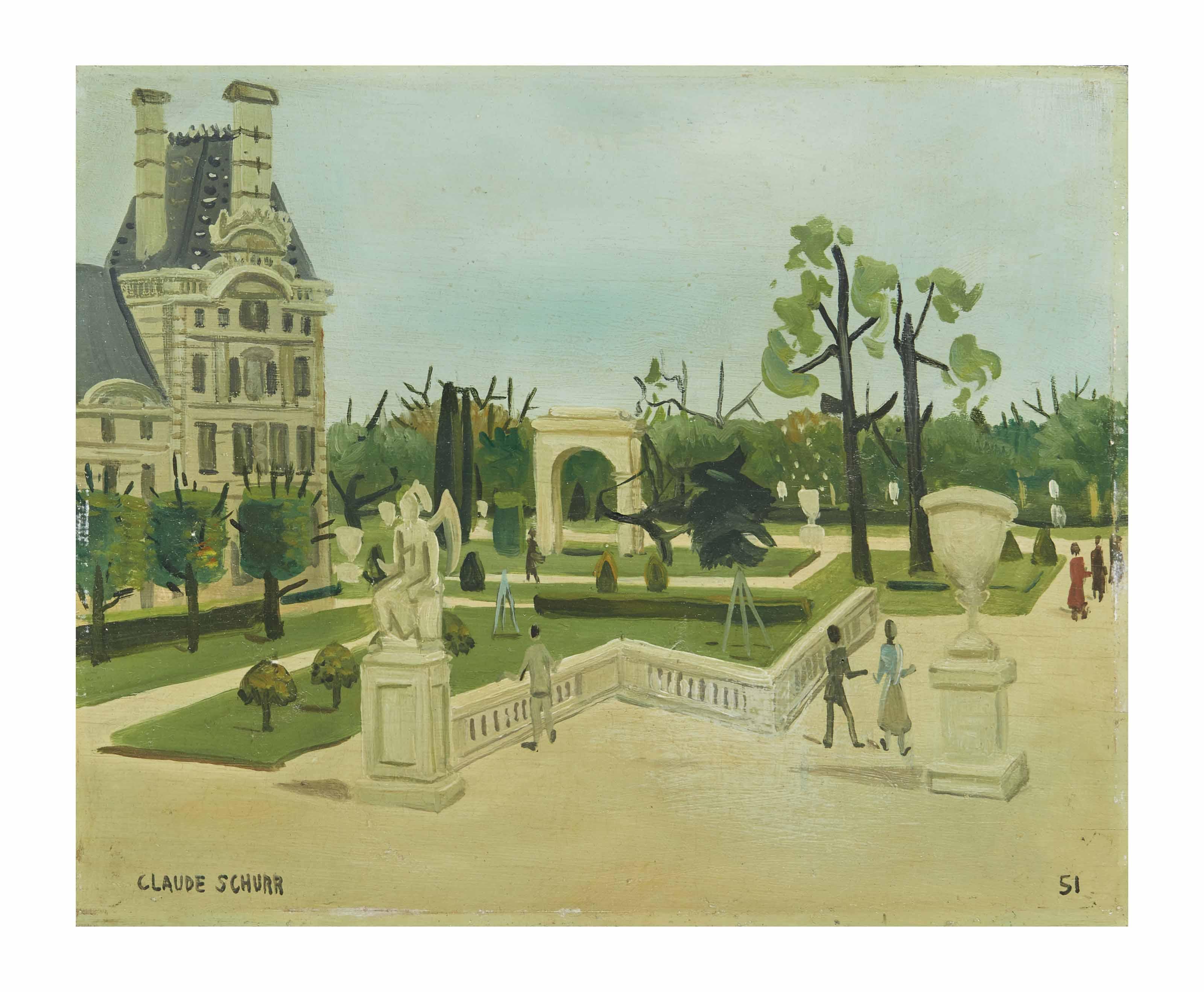 Claude Schurr - Le Louvre