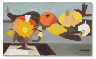 Claude Venard - Fruits, circa 1950