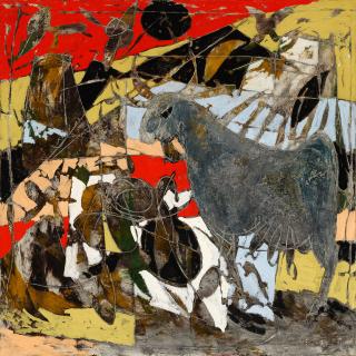 Claude Venard - La Chèvre au Soleil noir