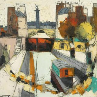 Claude Venard - La Gare