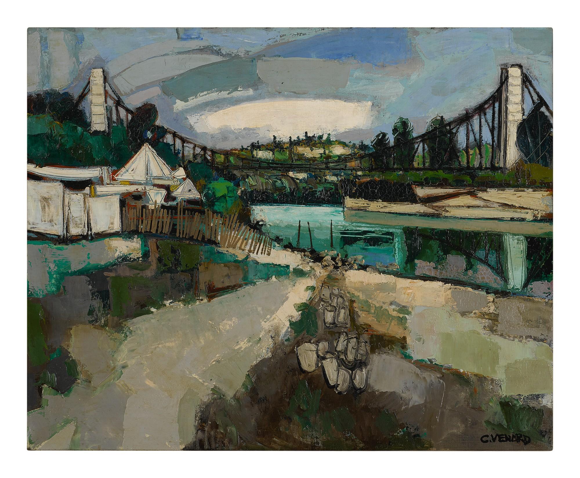 Claude Venard - Le Pont Suspendu
