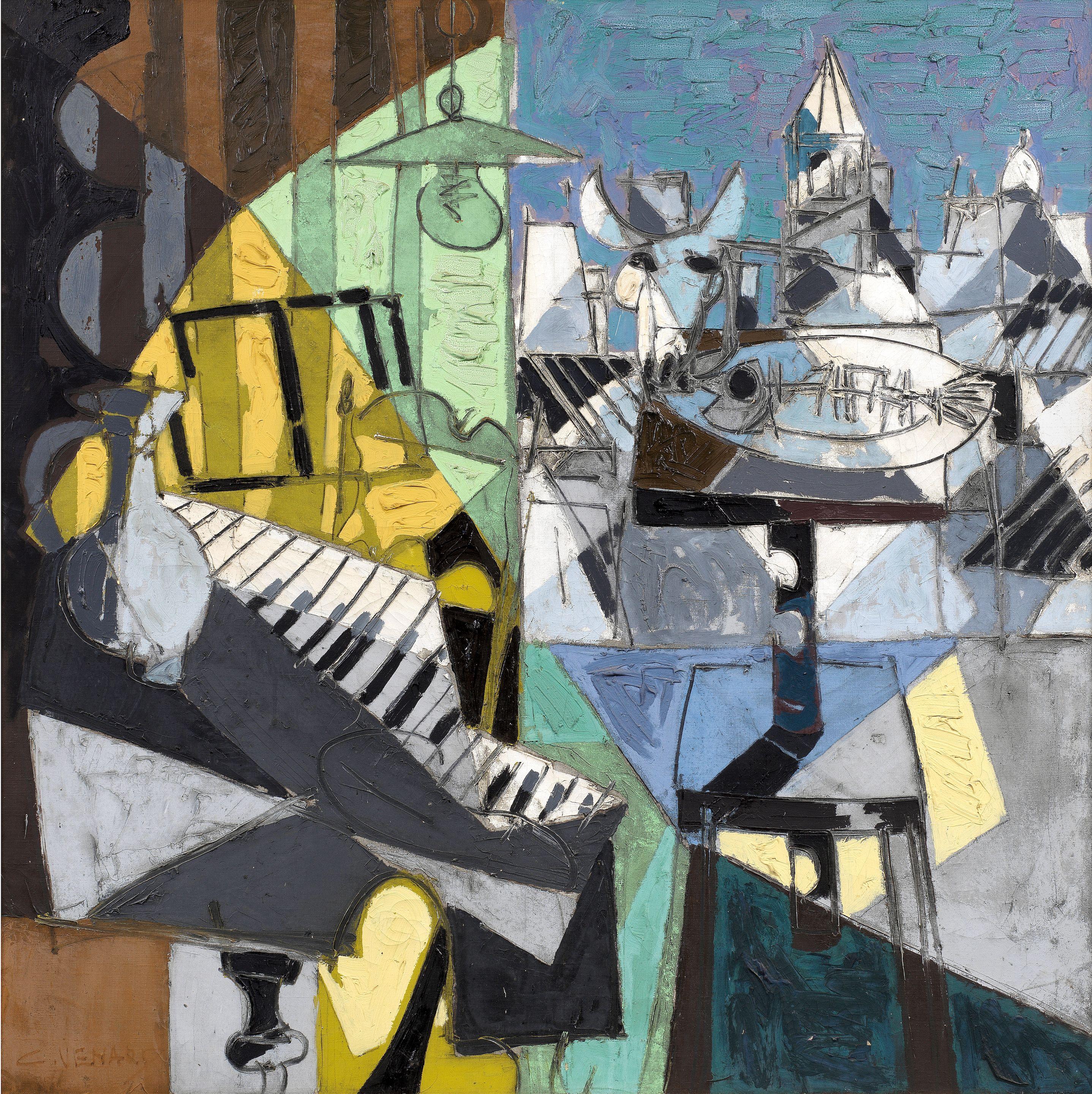 Claude Venard - Le repas du pianiste